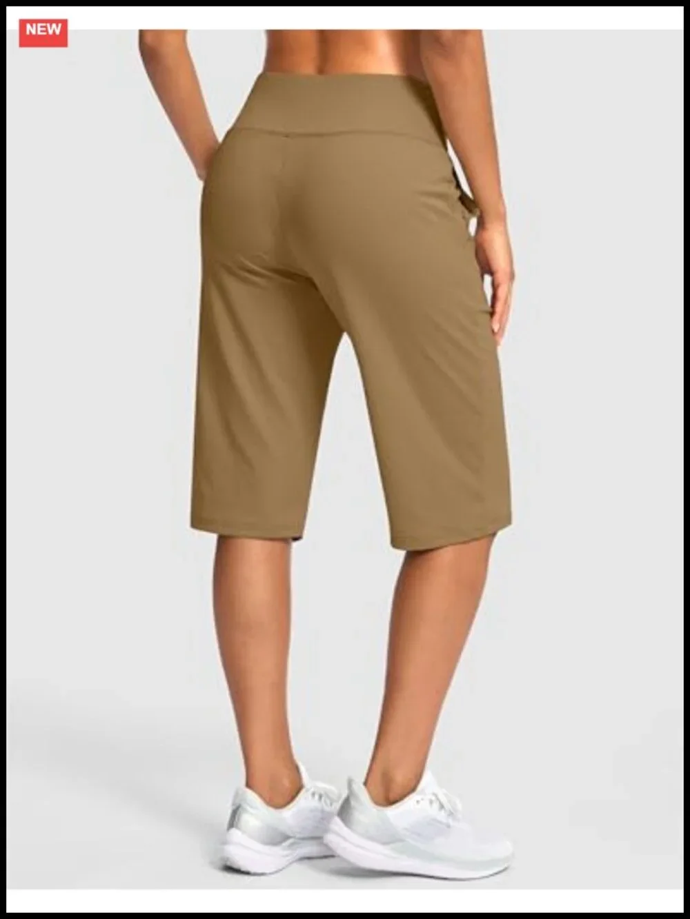 High Waisted Bermuda Shorts 14